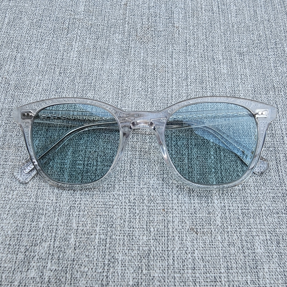 NWOT Oliver Peoples Cayson Glasses*Frames / Crystal - Sea Mist - Picture 3 of 12